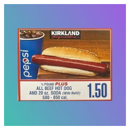 Costco Hot Dog