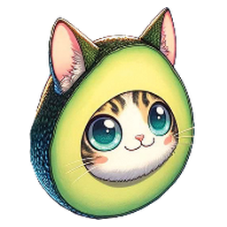 Flying Avocado Cat