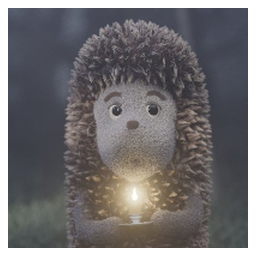 Hedgehog in the fog
