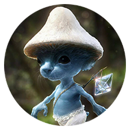 Real Smurf Cat